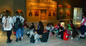 Στο μουσείο Βυζαντινού Πολιτισμού
